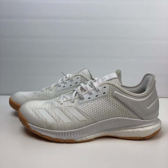Adidas Womens Crazyflight X 3 White Gum - Picture 2 of 6